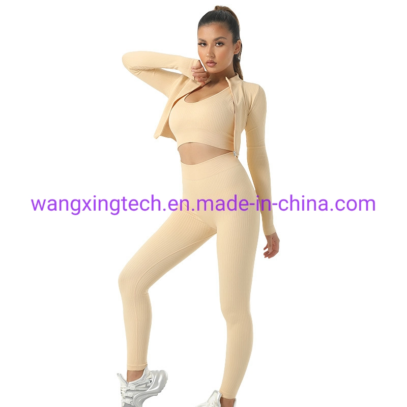 Wholesale Spot Seamless Yoga Suit Female High Waist Butt Lift Yoga Shorts Sports Nude Quick-Drying Fitness Clothes