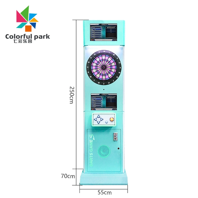 Hot Selling Coin Operated Indoor Sport Amusement Arcade Electronic Dart Board Machine with Dart