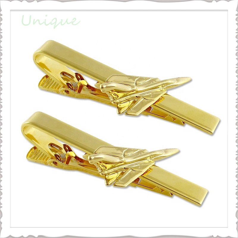 Custom 3D Airplane Logo Tie Pin, Military Police Airforce Tie Bar for Souvenir Gifts