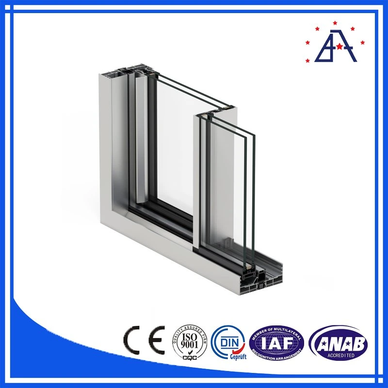 Aluminum Material for Aluminium Extrusion Profile Thermal Break Windows and Doors