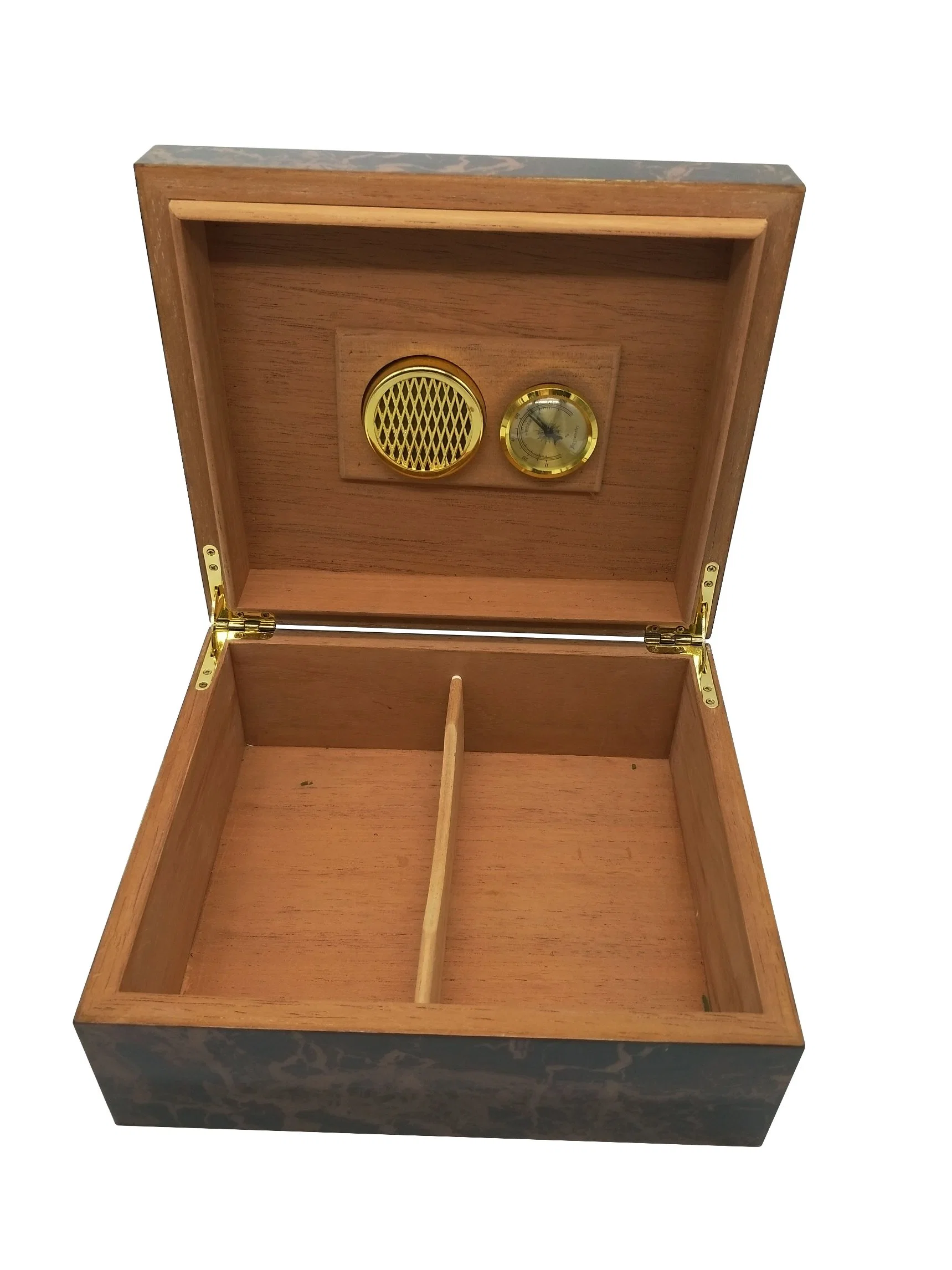 High Glossy PU Lack lackiert Holz Zigarren Humidor Box