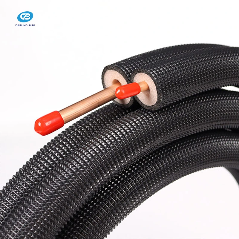 PE Insulated Copper Pipe Air Conditioner Pancake Coil