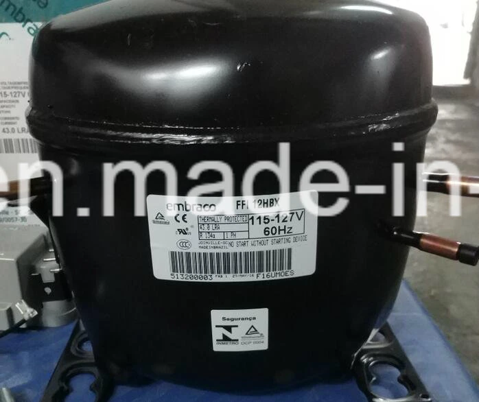 Compressor Ffi12hbx da Embraco R134A de 1/3 HP