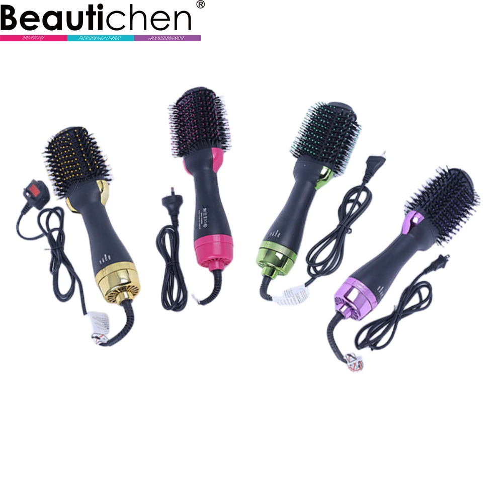 Beautichen Professional petite rotation de l'air chaud Volumizer et sèche-cheveux Chauffage électrique de la Brosse brosse Peigne styler une seule étape