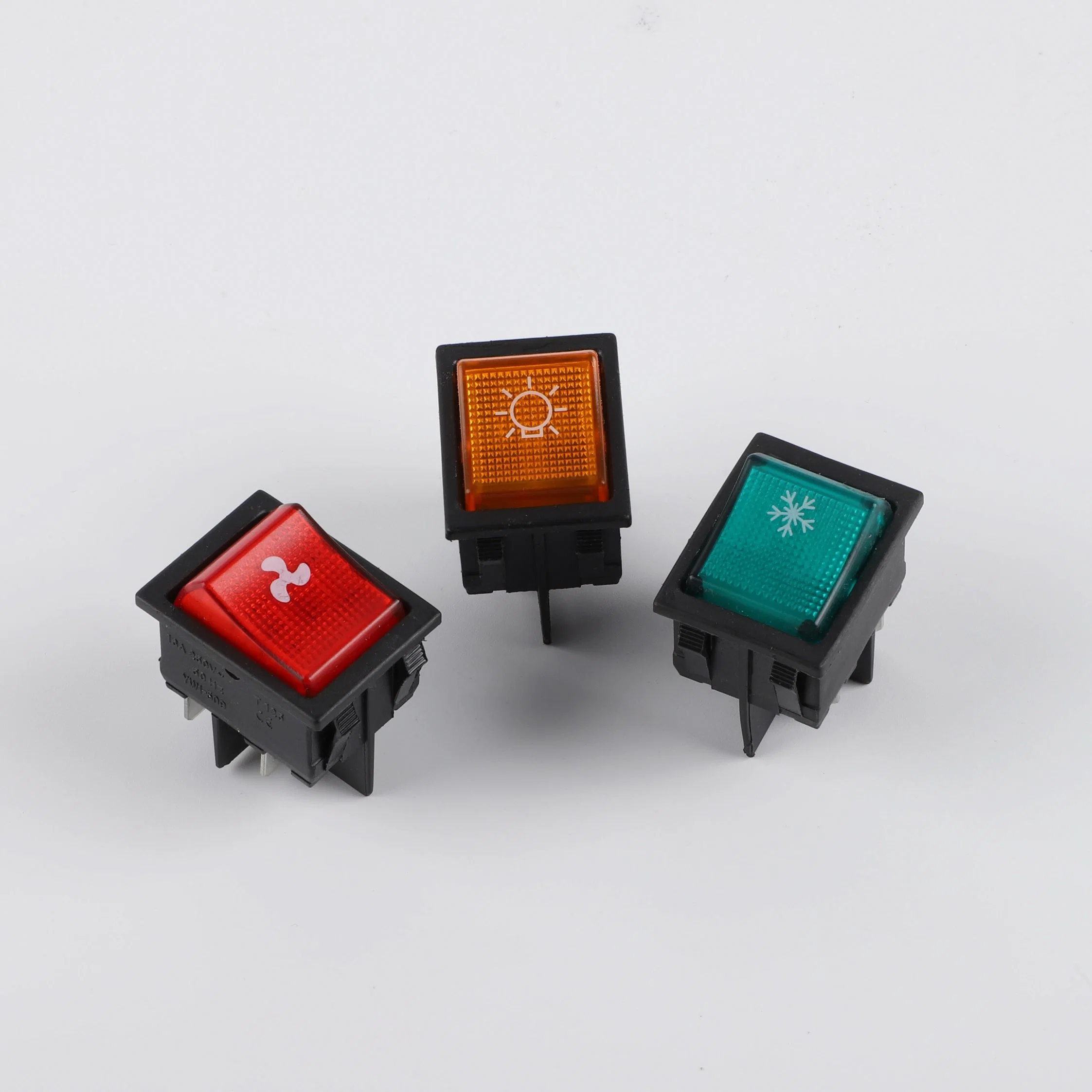 Power Switch Kcd4 Single Wide Switch with LED Light