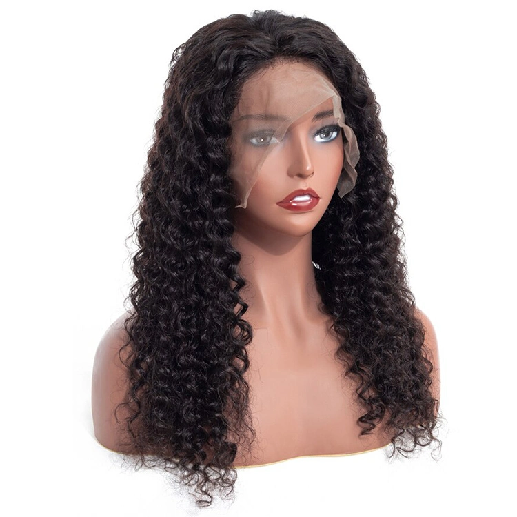 High quality/High cost performance Natural Black Virgin Hair Perruque Cheveux Humain Full Lace Wig