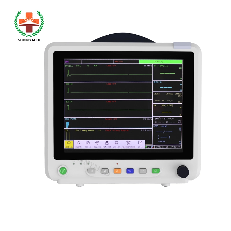 Sy-C005V Pet Clinic Veterinary Patient Monitor 12.1" Patient Monitor for Animals