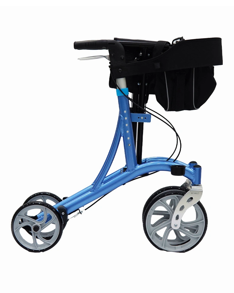 Four Wheel Drive 8 Inch Plastic Wheels for Rollator Walking Aids