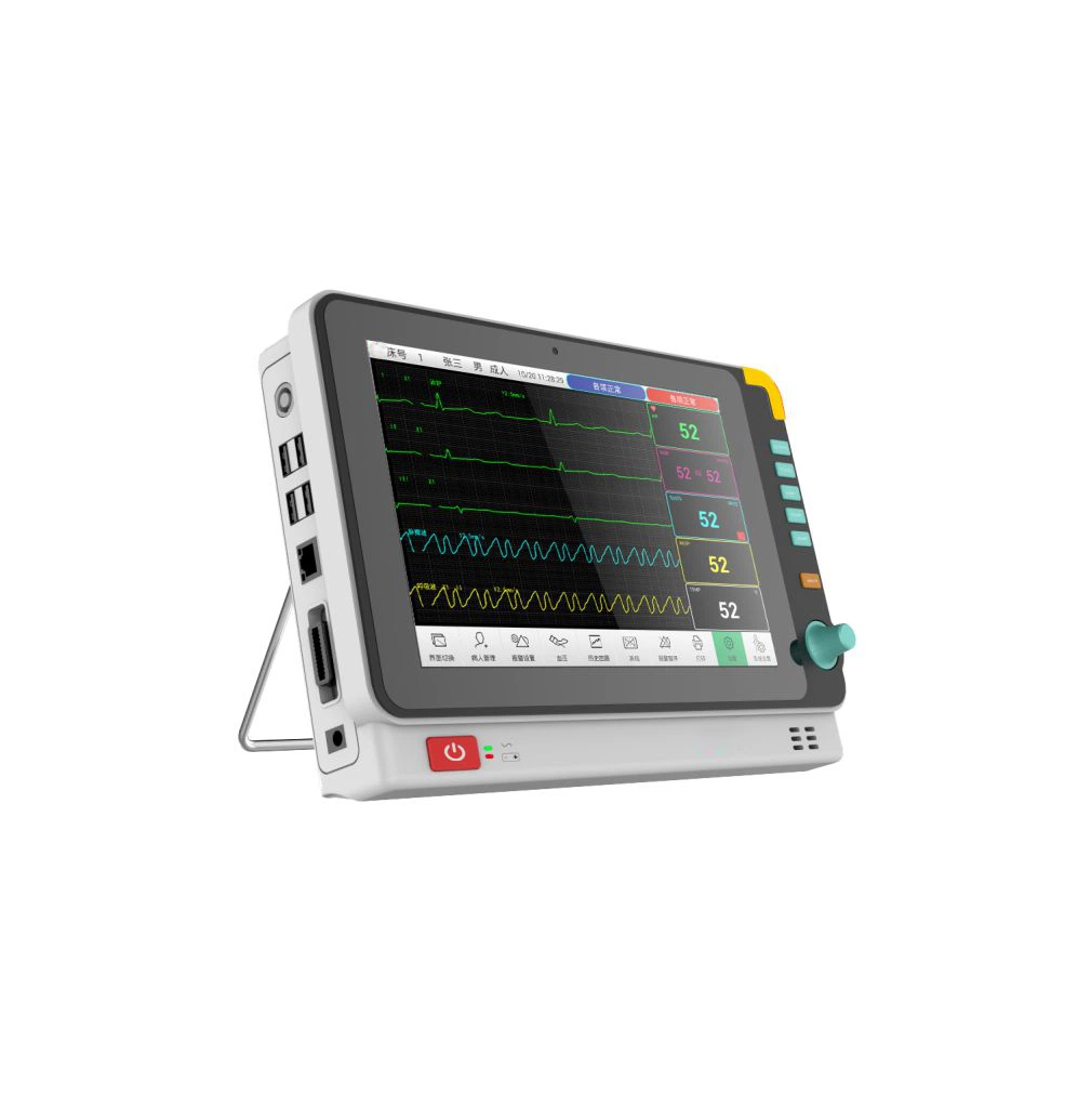 Hospital ICU Operation Room Clinic Medical Equipment 10 Inch Display Screen Patient Monitor Price