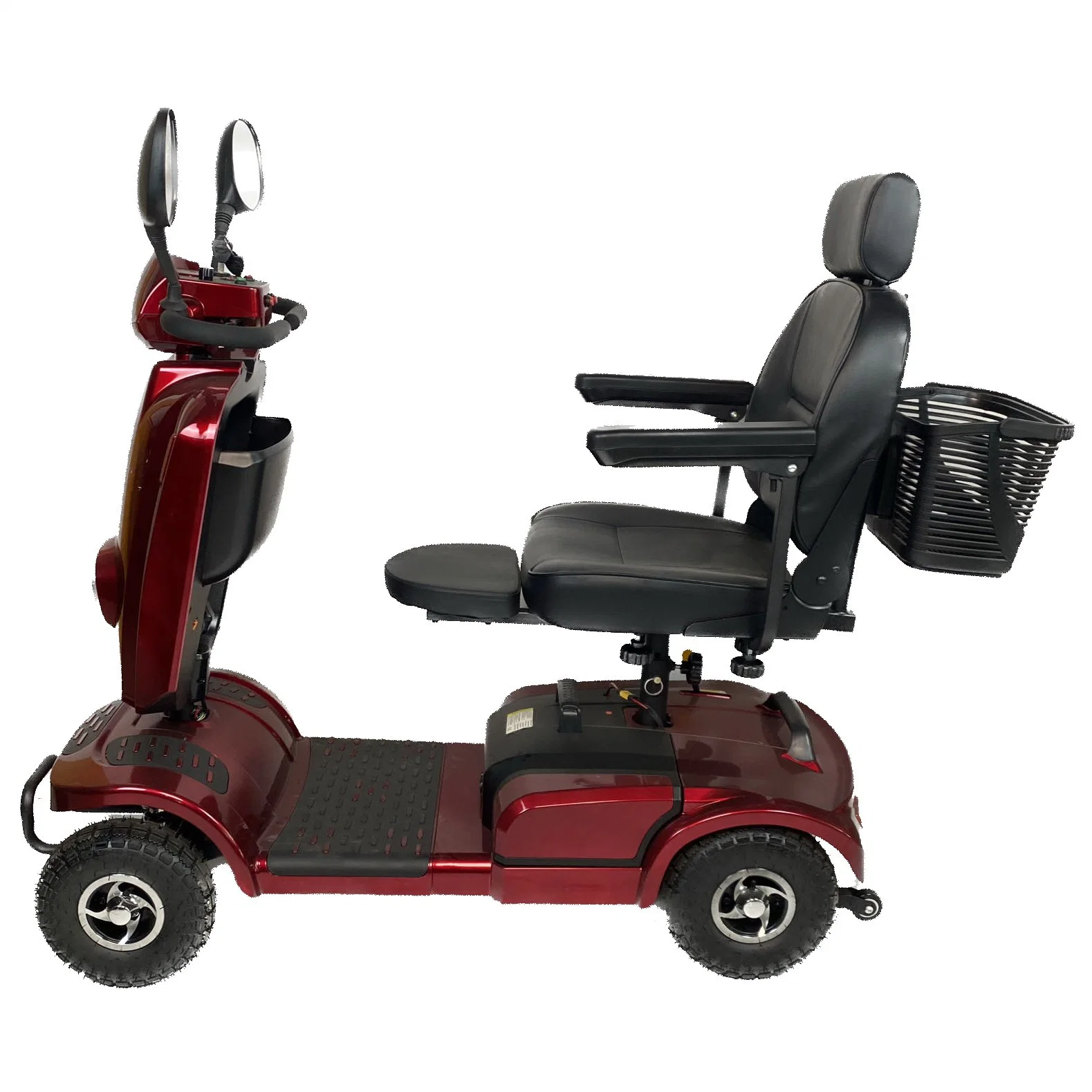 150kg (330Lbs) 500W All-Terrain off-Road 4wheel Mobility Scooter for Heavy Adults Seniors