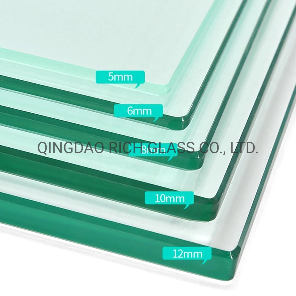 1mm to 19mm Building Tinted Reflective Clear Sheet Patterned Extra Clear Low Iron Float Glass for Building Wholesale/Suppliers