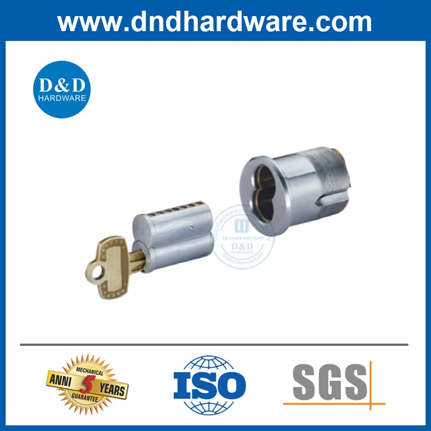 Solid Brass IC Core Cylinder 6 Pin Interchangeable Core Cylinder