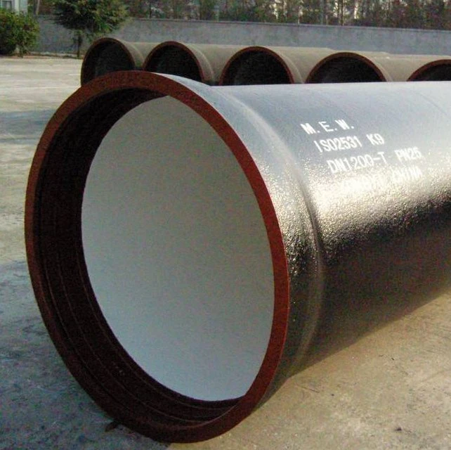 En545 C40 Trade Diameter 100mm 400mm 700mm DN800mm DN1000mm DN1200mm C25 C30 K9 Class China 3inch 8inch 10inch 1200mm China Ductile Iron Water Supply Pipe