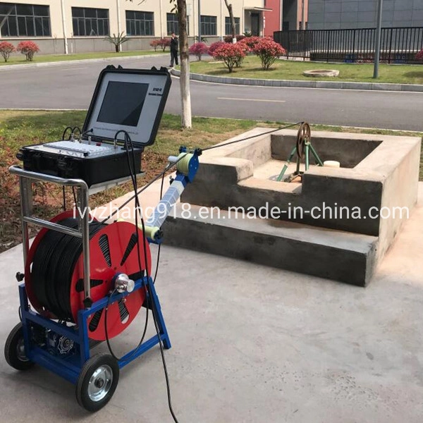 High Resolution Wellbore Camera USB Video Storage Downhole Camera Automatic Cable Winding Winch Well Inspection Camera Downhole Real Time Video Camera