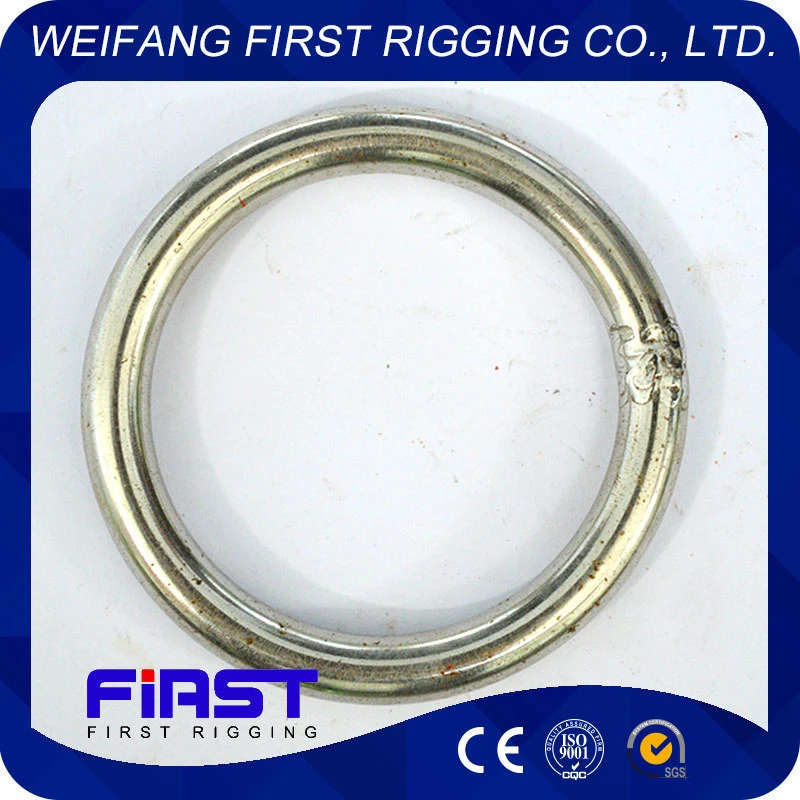 Type O bague circulaire ronde en acier massif acier inoxydable galvanisé cuivre Plaqué