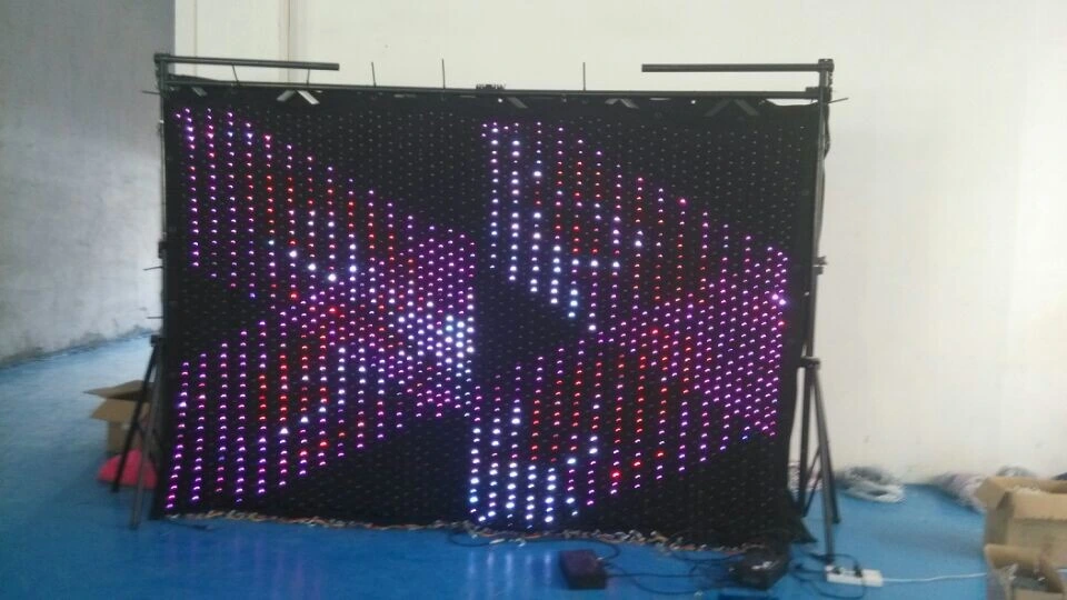 P18 Bar LED Vision Curtain, Video Curtain with DMX Control