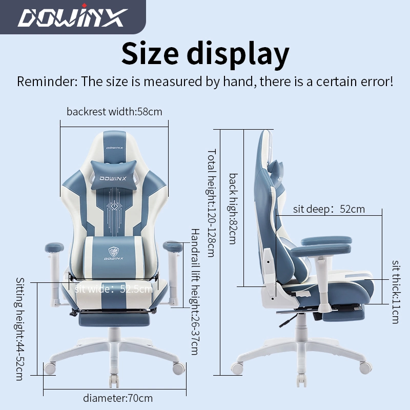 High quality/High cost performance  Good Price PC Computer Large Seat Gamer Chair Linkage Armrest Noble Gaming Swivel Racing Chair with Cushion