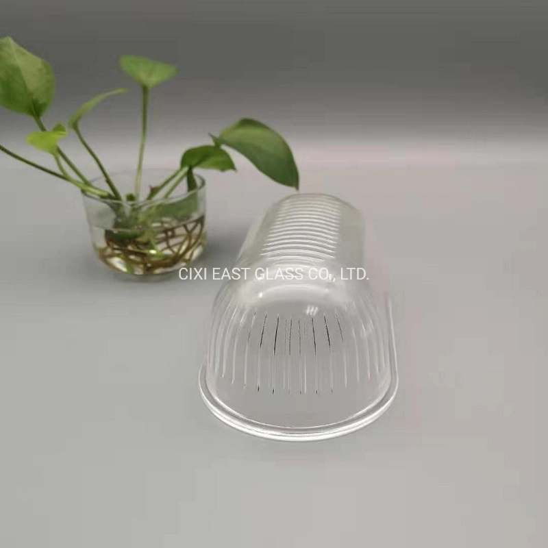 High quality/High cost performance  Customized Machine Pressed Light Glass Cover Lamp Shade