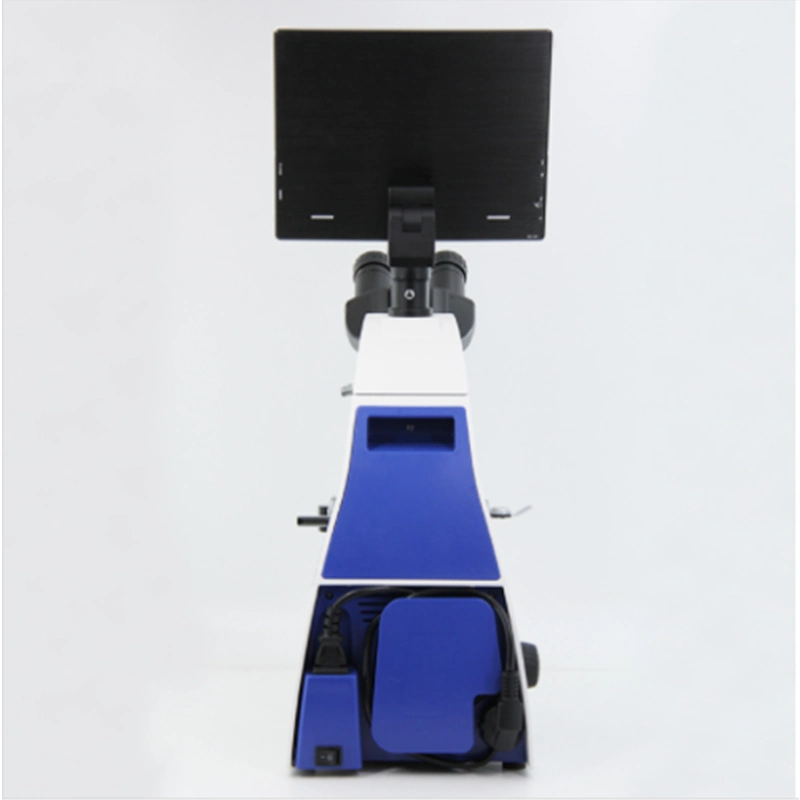 Student Medical Lab Optical Biochemical Microscope with LCD Digital Display
