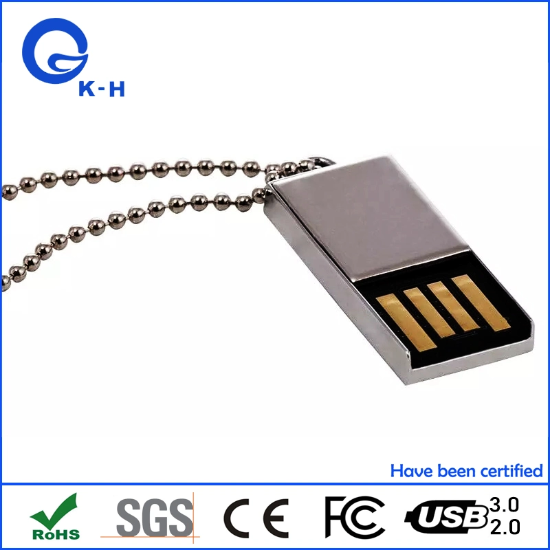 Mini Metal USB UDP Flash Memory Disk 1GB 2GB for Company Gift