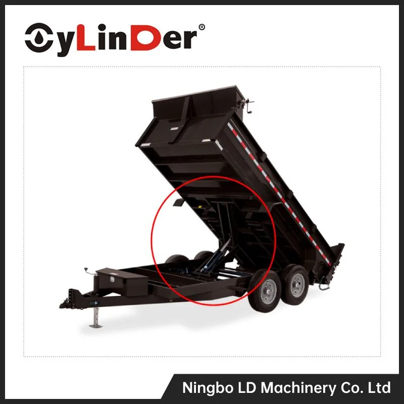 Customized Cost-Effective 3000psi Dump Trailer Hoist Hydraulic Cylinder