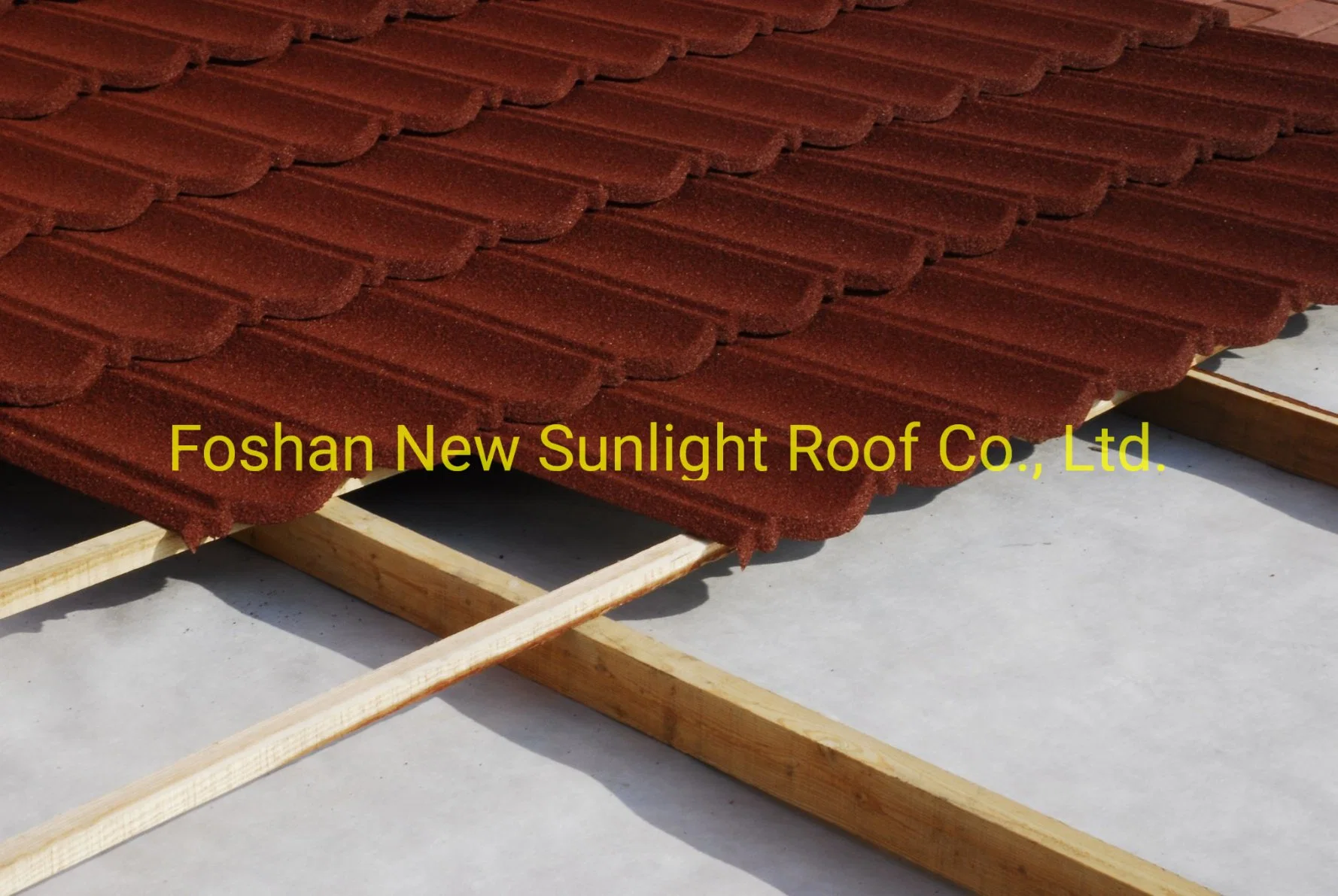 Harvey Style Metal Roofing Tiles Roman Roof Tile Flat Roof Tile
