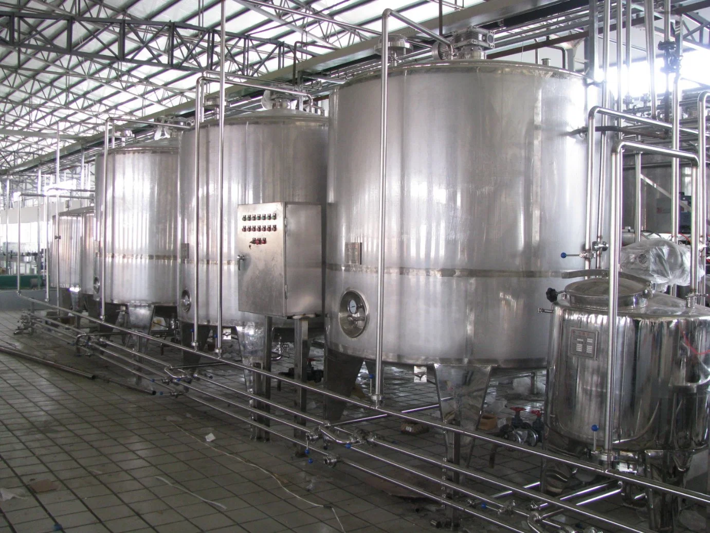 Full Automatic Turnkey Project for Dairy Processing Line