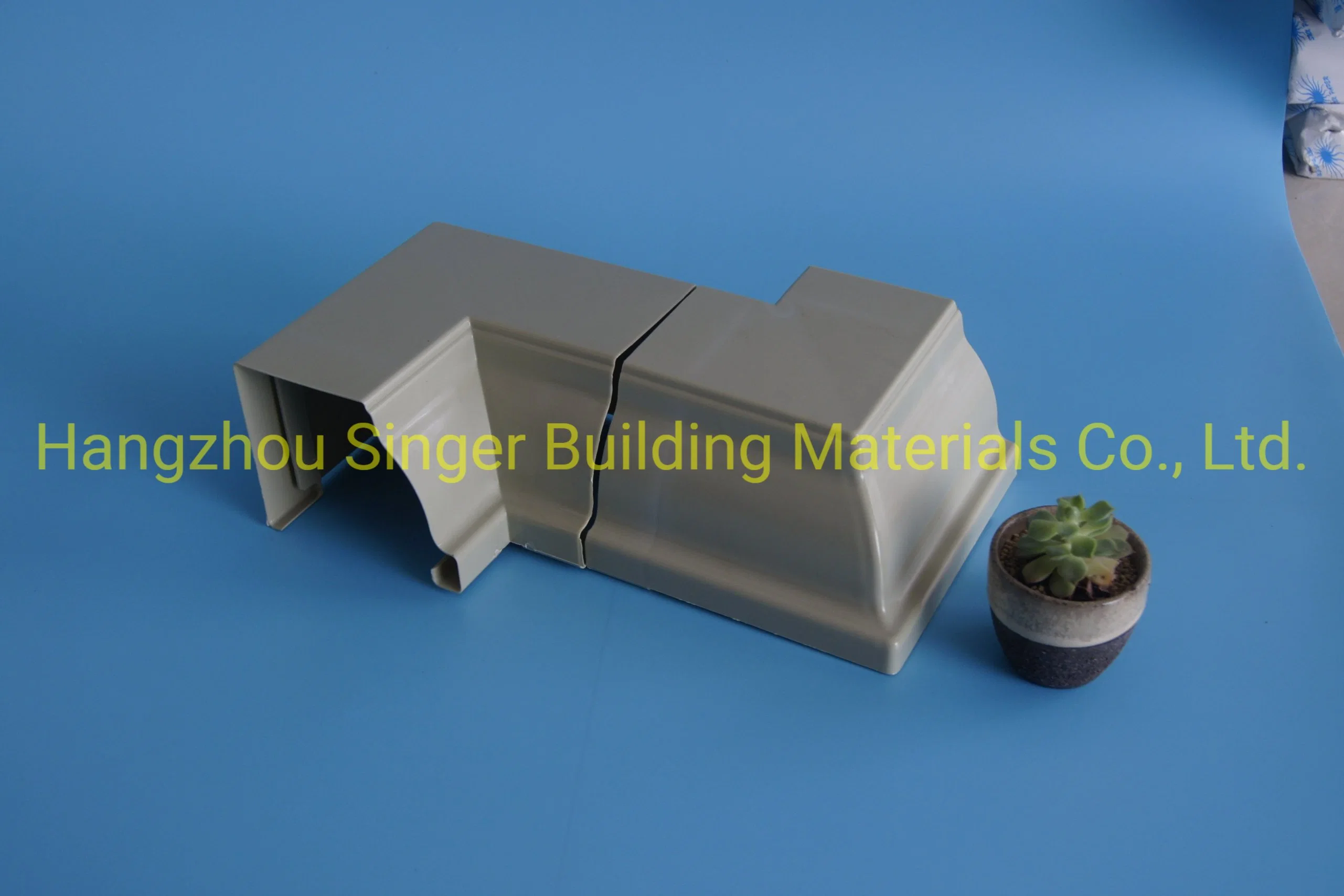 Australia Roofing Material a Class Leak Proof Wholesale Water Collecting Systemplastic Roof Rain Gutter