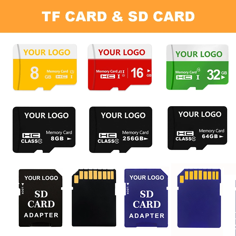 TF 16GB Memory Card Camera CCTV Class 6 U3 A1 A3 SD Card