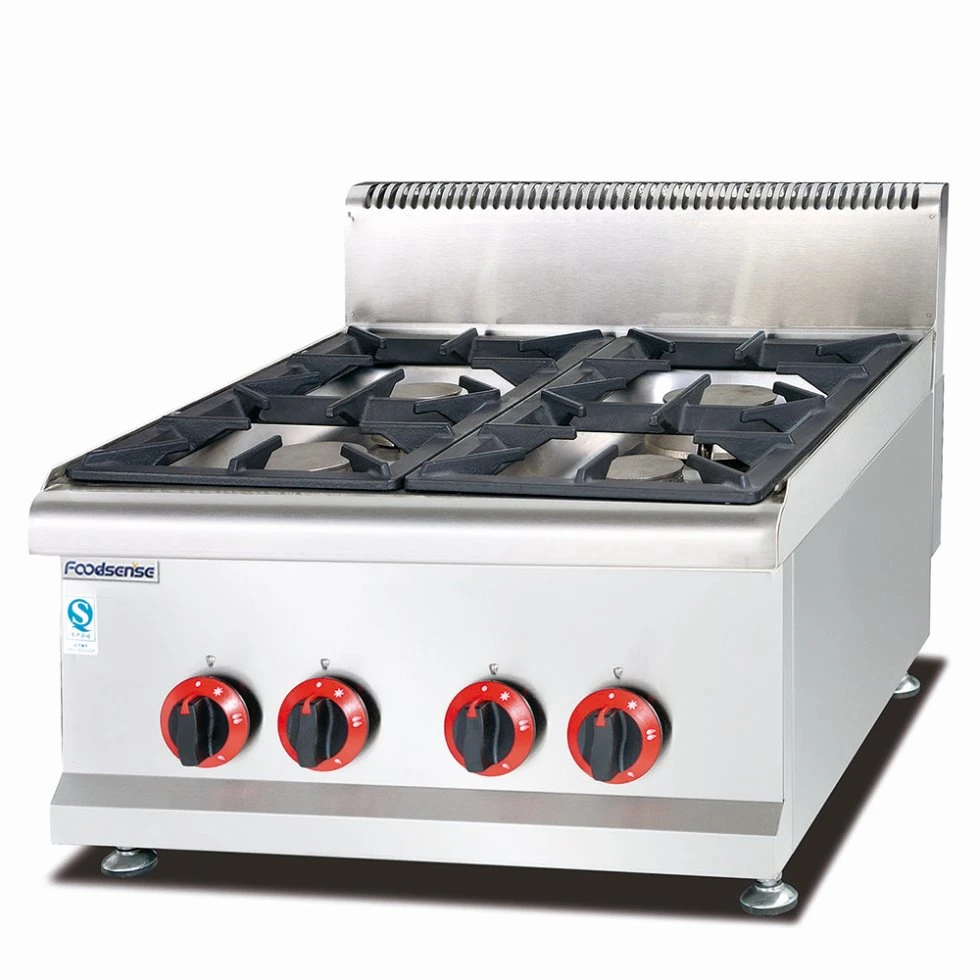 Cooking Equipment High Quality Counter Top 4 Burner Gas Stove