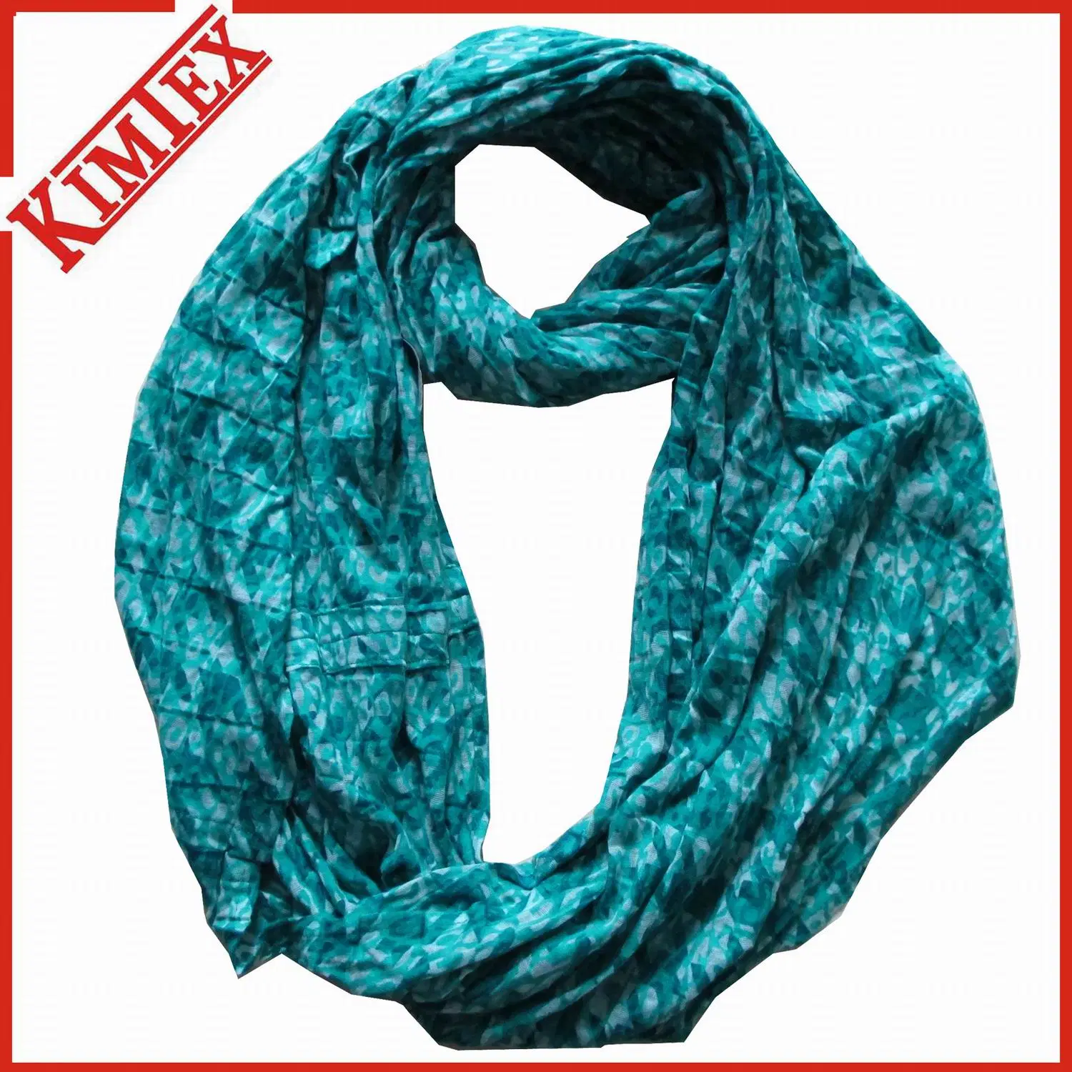 Unisex Ladies Fashion Acrylic Knitted Infinity Endless Tube Scarf