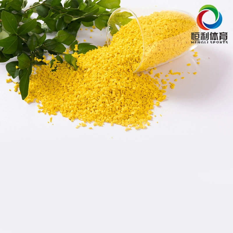 Free Sample-Environmentally Friendly EPDM Colored Rubber Particles EPDM Rubber Granules