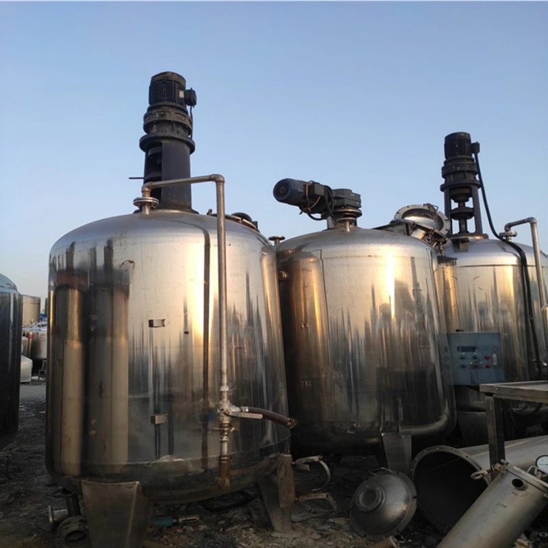 Various Models of Second-Hand Storage Tanks, Chemical, Food, Beverage, Glass Fiber Reinforced Plastic, Stainless Steel Buried Tanks