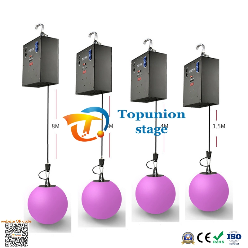 Professionelle schillernde Farben Bühne Lichter CNC ausgesetzt emittierende Kinetische Kugel Bälle