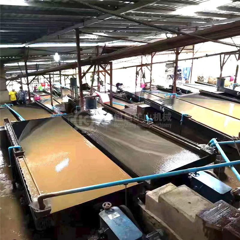 Australien Gold Mining Waschmaschine Schütteln Trennung Ausrüstung Gravity Gold Stylingtisch für Gold