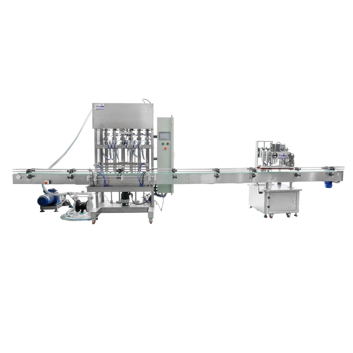 Drinks/Oil/Beverage/Milk Blow Bottle Liquid Filling Sealing Machine Filling Machine Juice Production Line with Washer,Conveyor,Packing,Labeling,Sterilization