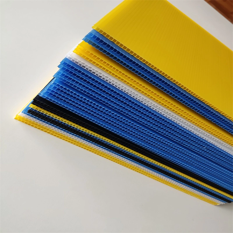 2023 Extruded Polypropylene Sheets PP Hollow Sheets Corrugated PP Sheets