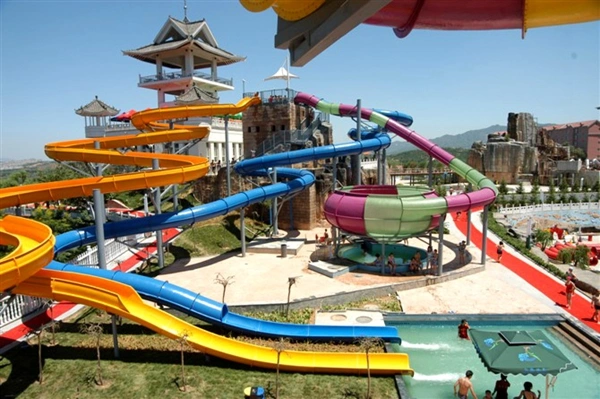 Hotel Water Slides Aqua Park Tube Adult Water Play Structures