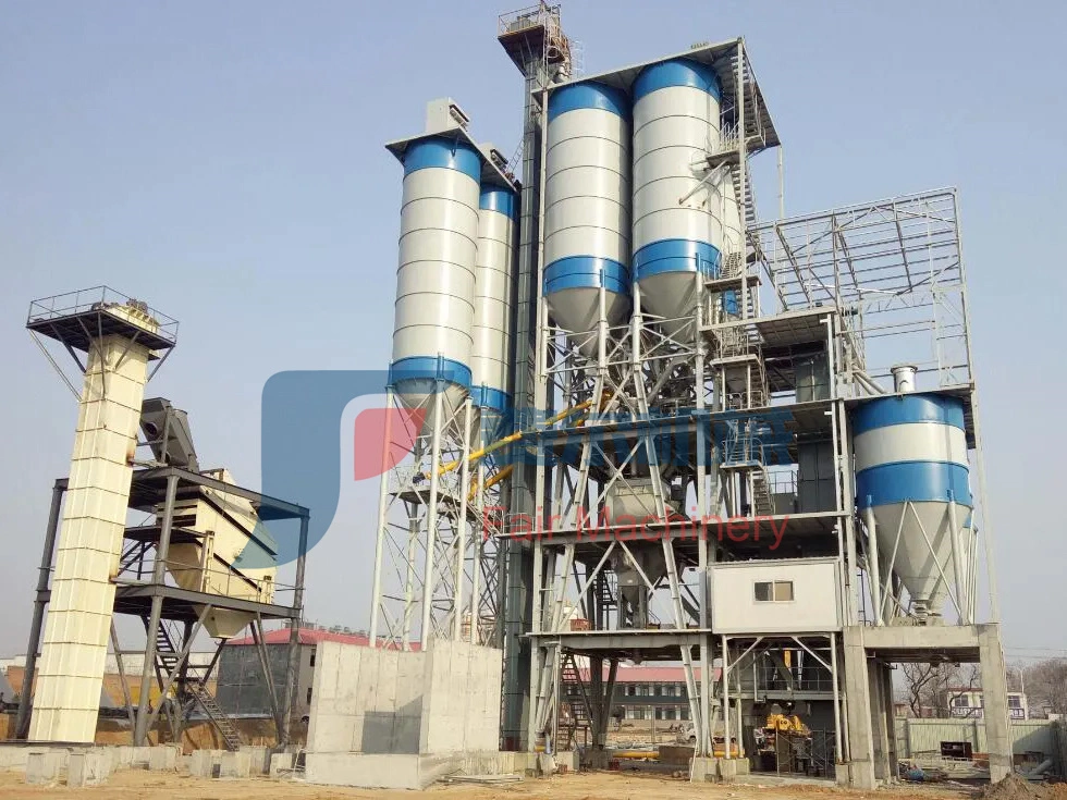 Factory Construction Machinery Dry Sand Mix Machines to Manufacture Mortar with Packing/ Dry Mortar Production Line