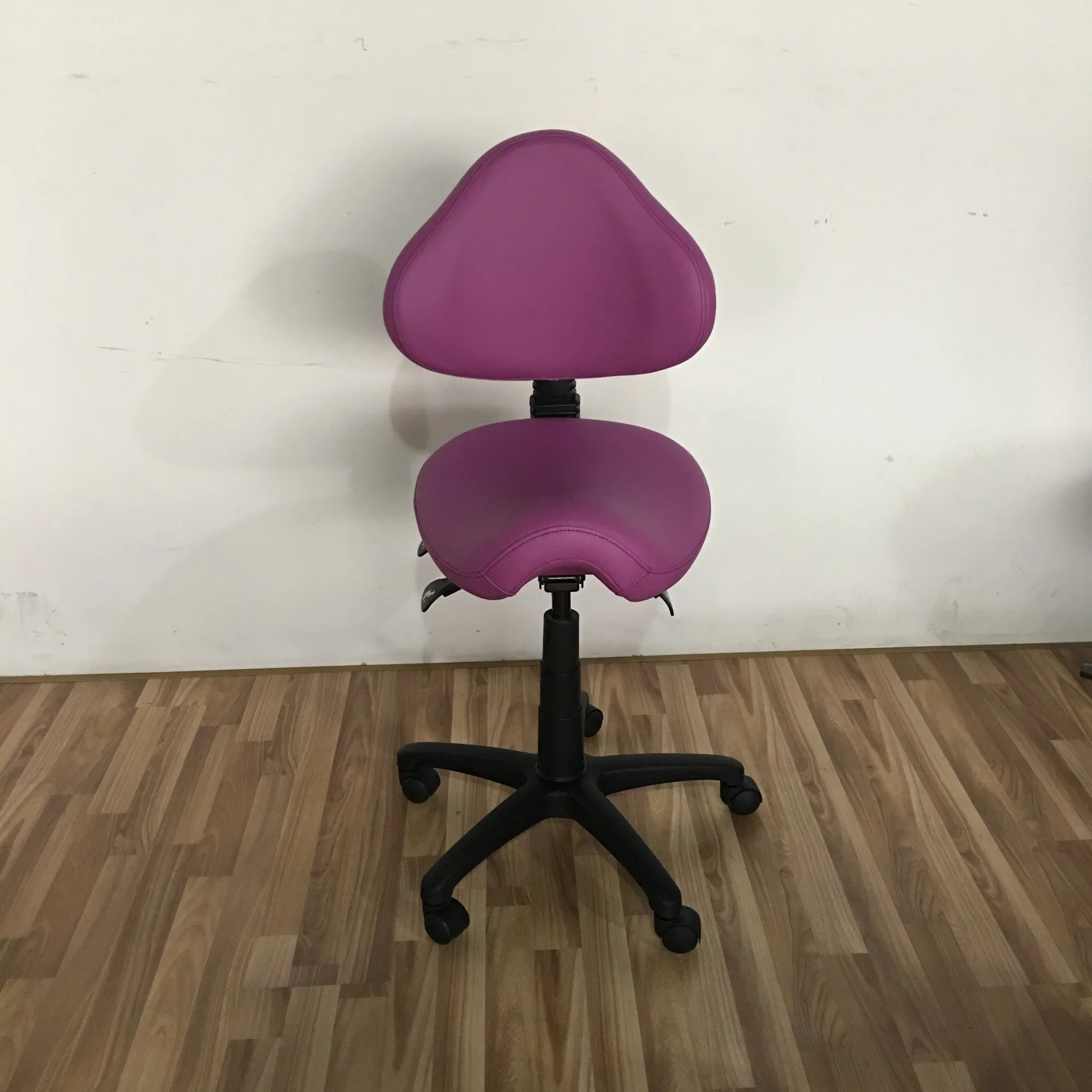 Laminación taburete silla silla con respaldo asiento ergonómico ajustable hidráulico con reposapiés para oficina en casa Salón Dental Shop usa