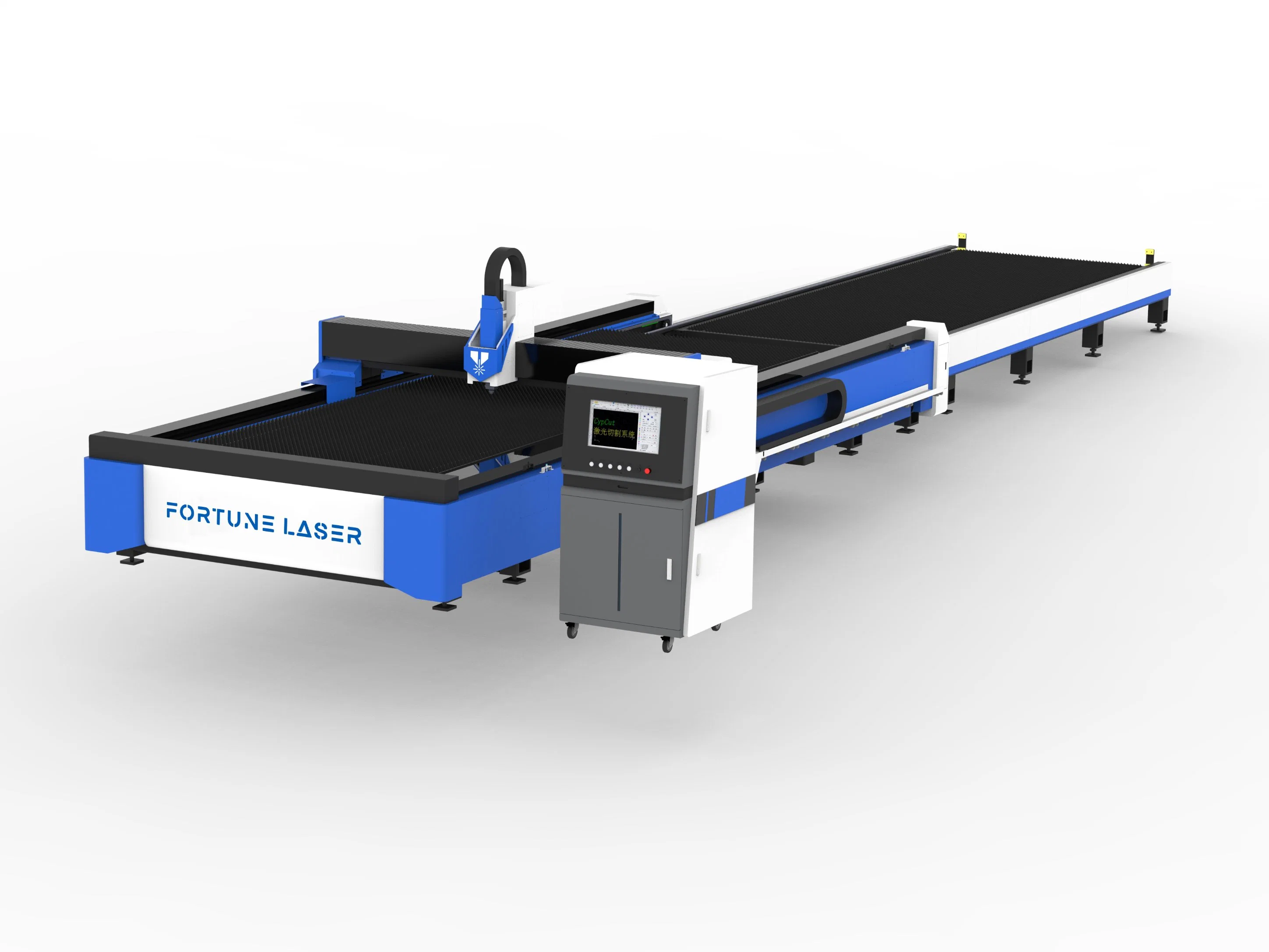 Laser Power 1000W 1.5kw 2kw 3kw Raycus Ipg CNC Fiber Laser Cutting Machine Sheet Metal