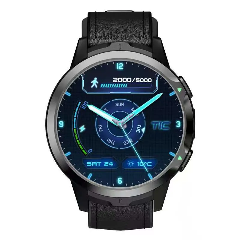 High Quality Smartwatch with Camera Bt SIM Card Mobile Round Full Touch Screen Smartwatch SIM Card