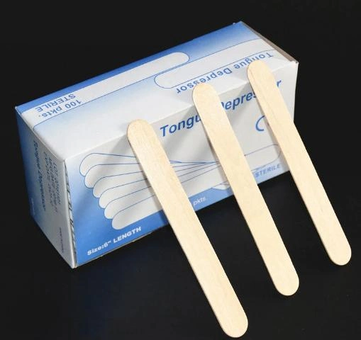 Disposable Medical Birch Wood Tongue Depressor