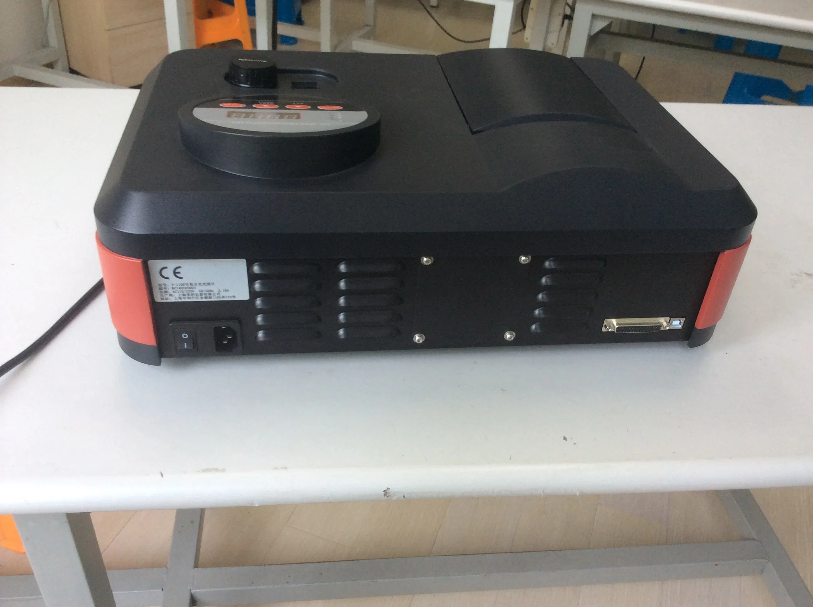Laboratorio importación de instrumentos lámpara de tungsteno espectrofotómetro visible