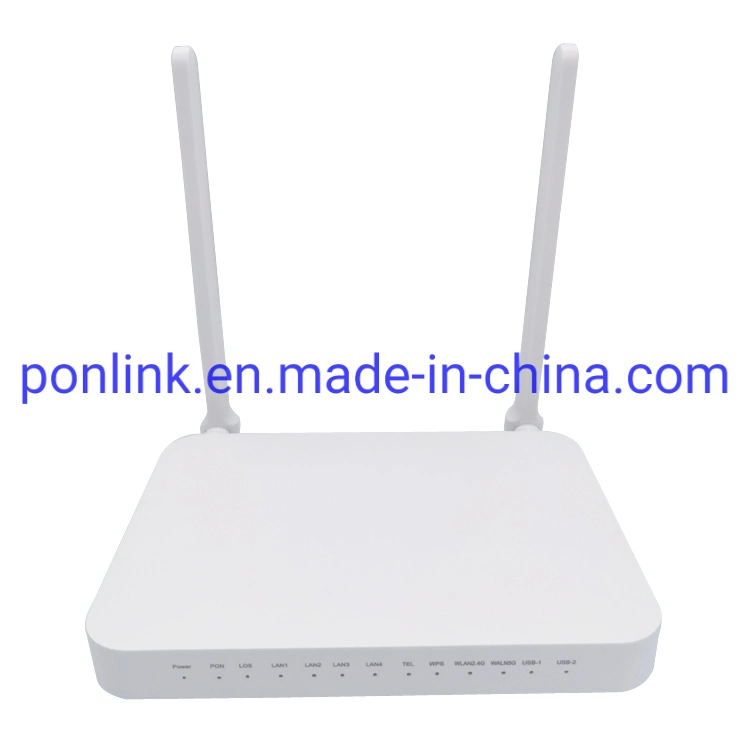 Pin AC Gpon caliente 4GE + Voz + 12USB + WiFi 2.4G Y G140W C