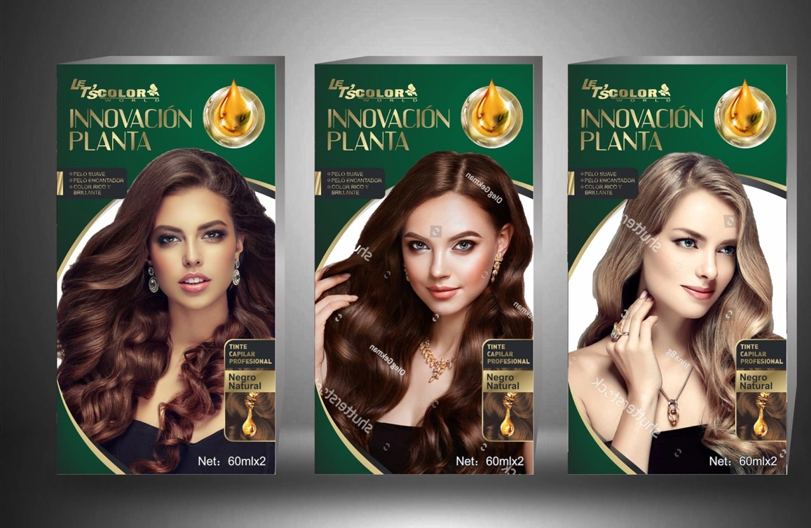 Permanent Hair Color Cream Hair Dye for Professional Salon