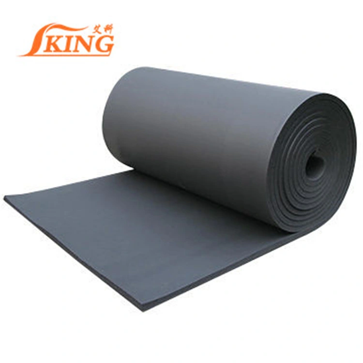 NBR PVC Closed Cell Rubber Foam Elastomeric Insulation