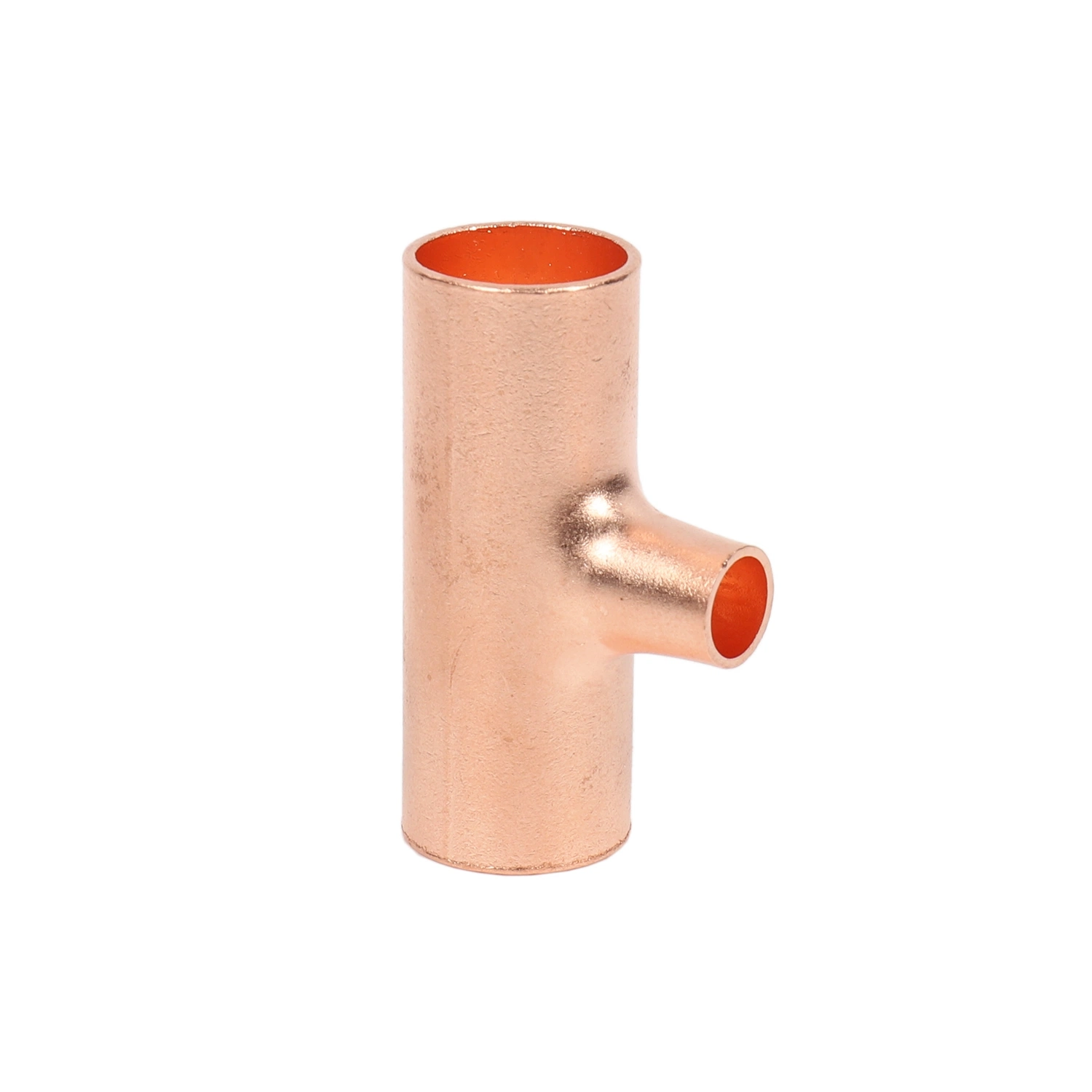 Sweat Copper Tee Equal Press Pipe Connector Refrigeration Pipe Fitting Plumb Copper Tee Fittings Equal Reducing Tee Copper Pipe