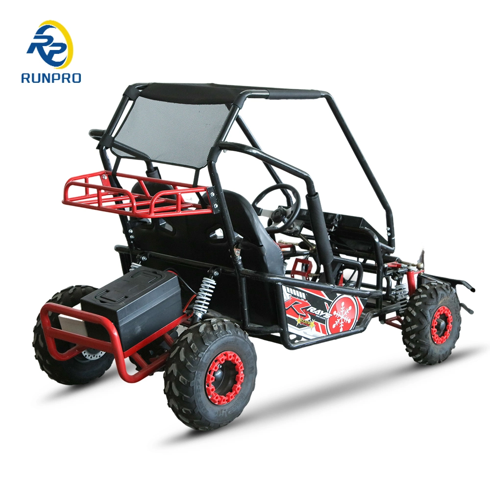 1000 W60V20ah مقاعد مزدوجة ركوب الخيل للمرح Go Kart Electric Go بطارية حمض الكارت (Kart Adult Buggy 48V20ah Lead Acid Battery)