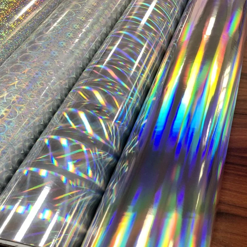 Bedruckbarer Holographischer Laminierfilm mit nahtlosem Regenbogen-Eindruck